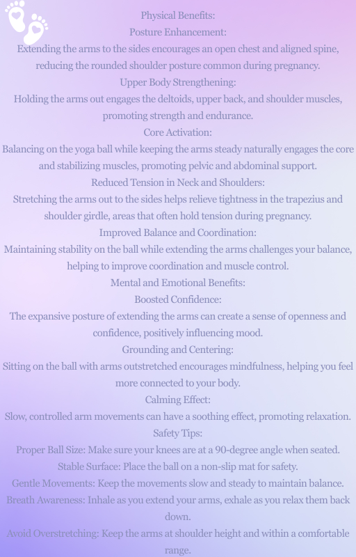 Yoga for Pregnancy with Birthing Ball - Instant Download