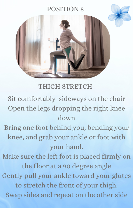 Chair Yoga: Instant Download - Gentle Seated Yoga Routine