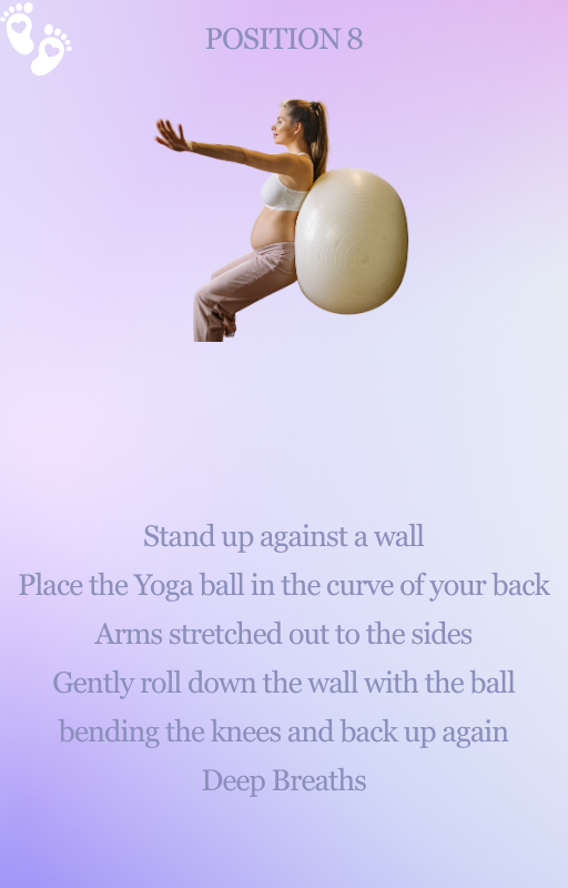 Yoga for Pregnancy with Birthing Ball - Instant Download
