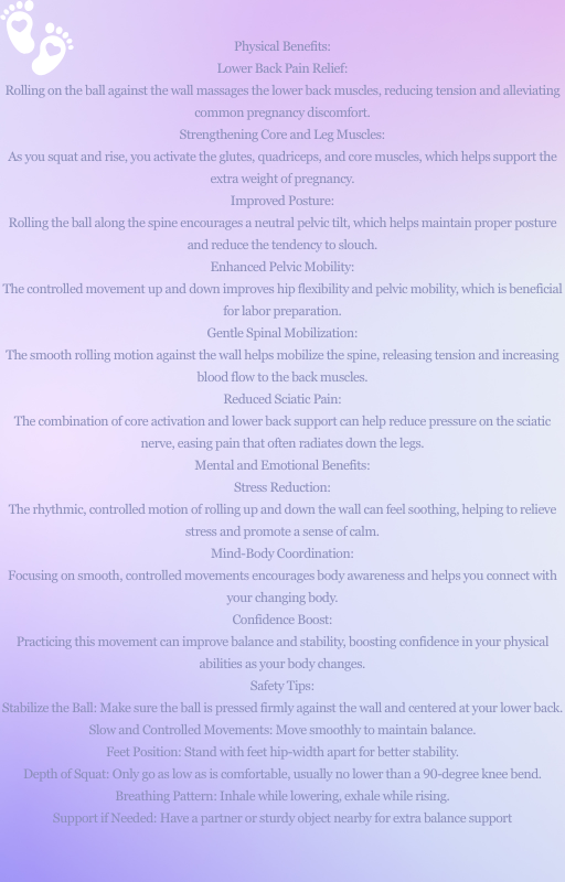 Yoga for Pregnancy with Birthing Ball - Instant Download