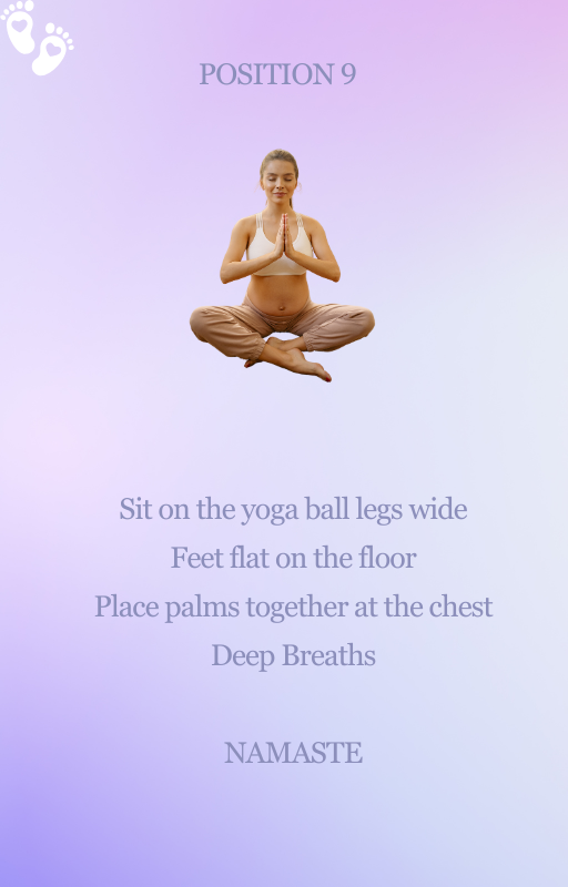 Yoga for Pregnancy with Birthing Ball - Instant Download