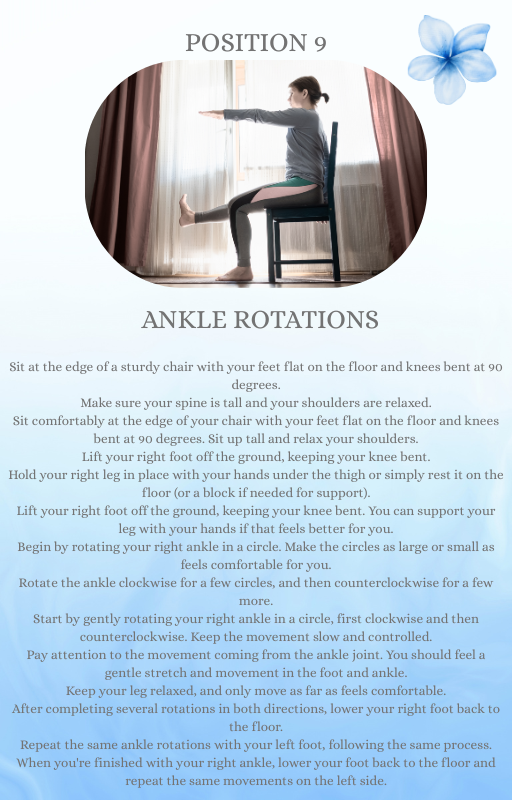 Chair Yoga: Instant Download - Gentle Seated Yoga Routine