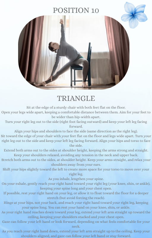 Chair Yoga: Instant Download - Gentle Seated Yoga Routine