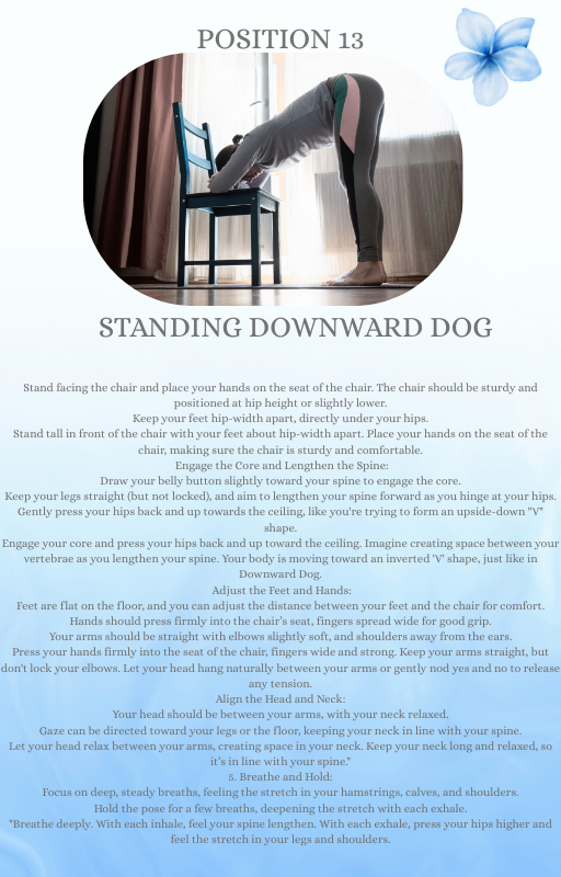 Chair Yoga: Instant Download - Gentle Seated Yoga Routine