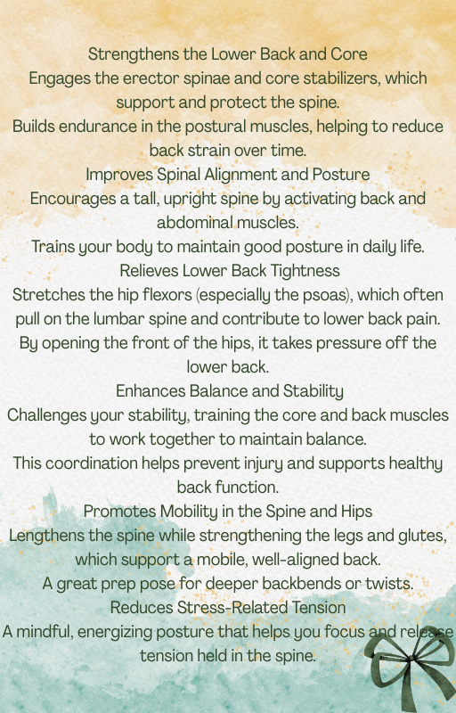 Ease that lower back pain with this easy to follow instant PDF yoga for lower back programme