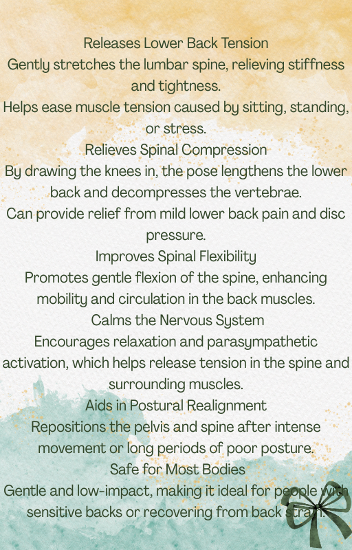 Ease that lower back pain with this easy to follow instant PDF yoga for lower back programme