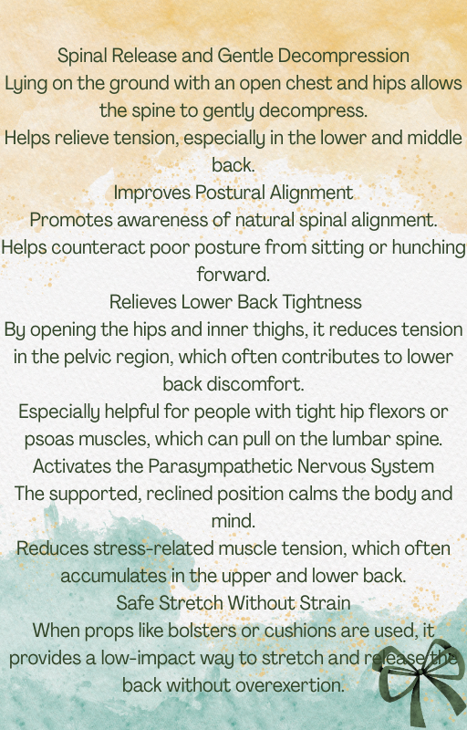Ease that lower back pain with this easy to follow instant PDF yoga for lower back programme