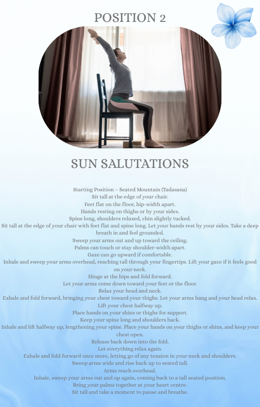 Chair Yoga: Instant Download - Gentle Seated Yoga Routine