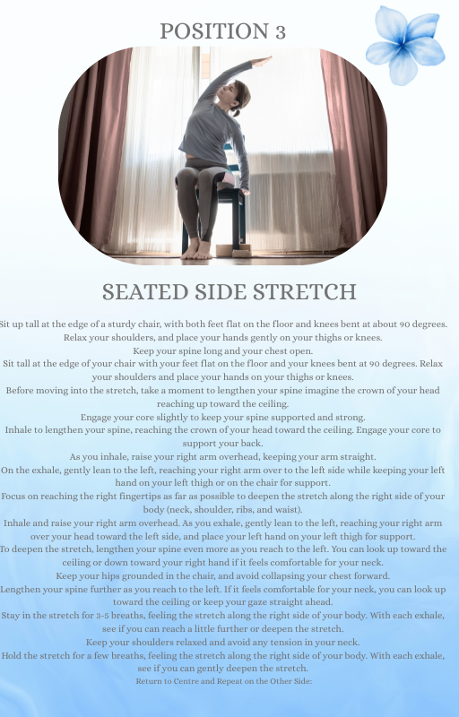 Chair Yoga: Instant Download - Gentle Seated Yoga Routine