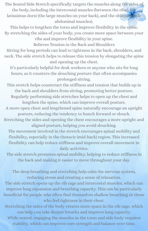 Chair Yoga: Instant Download - Gentle Seated Yoga Routine