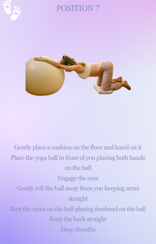 Yoga for Pregnancy with Birthing Ball - Instant Download